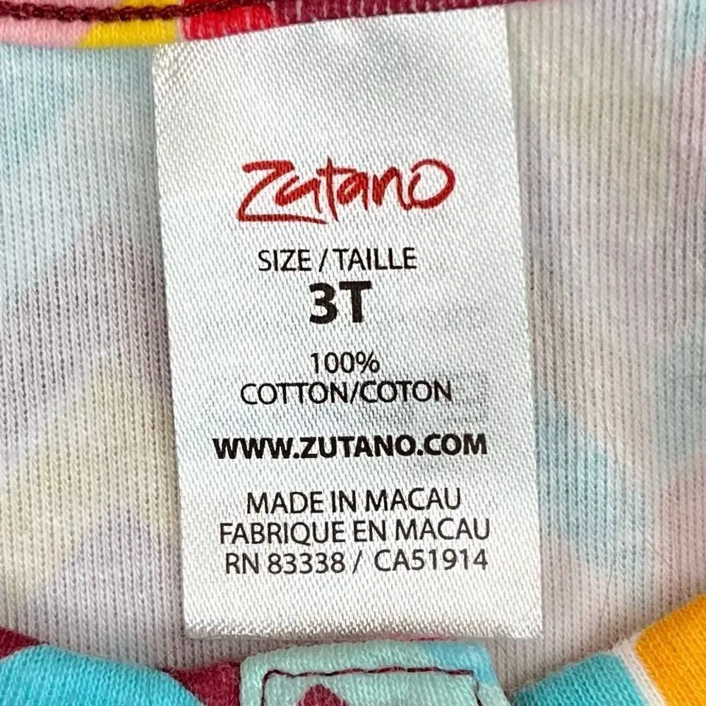 Zutano Chevron Henley Dress and Headband 3T